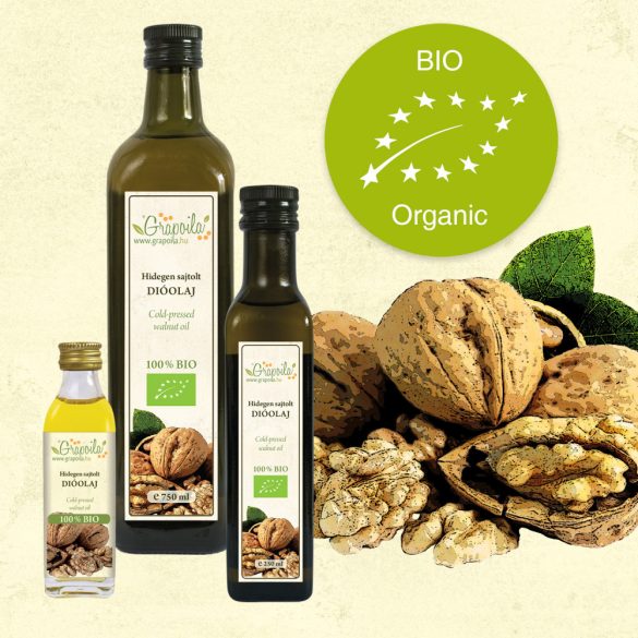 Walnut Oil ORGANIC - in different size variants