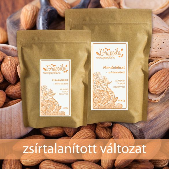 Almond flour - defatted, in different size variants