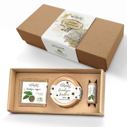 Coffret cosmétique à l'huile de noix