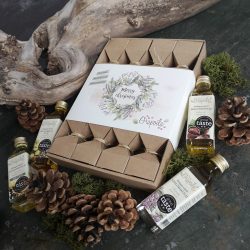   Coffret cadeau Grapoila "Christmas Crackers", sélection d'huiles gagnantes Great Taste 2020 4 x 40 ml