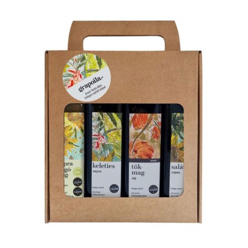 Great taste premium oils gift pack 4x250 ml