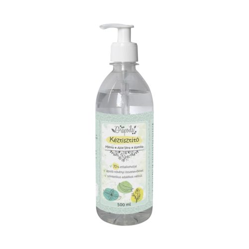 Nettoyant pour les mains menthe verte, aloe vera, camomille 500 ml