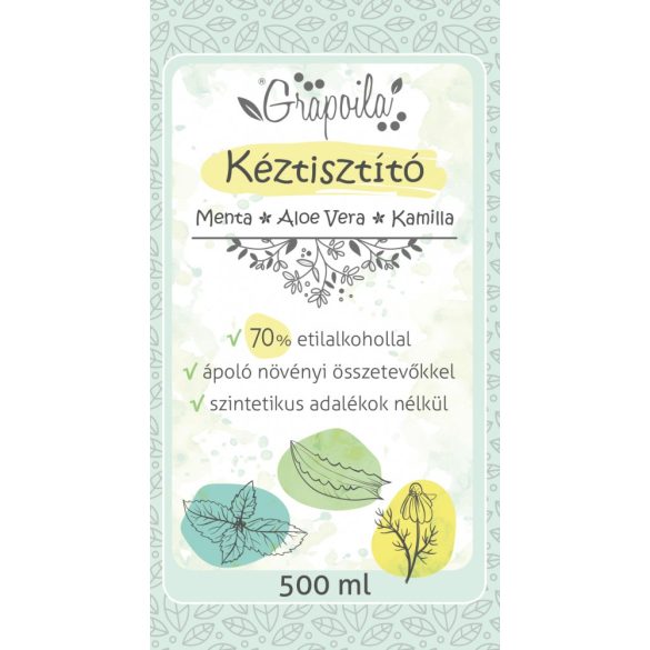 Handreinigungsmittel mit Minze, Aloe vera, Kamille 500 ml