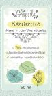 Kéztisztító folyadék menta, aloe vera, kamilla 60 ml