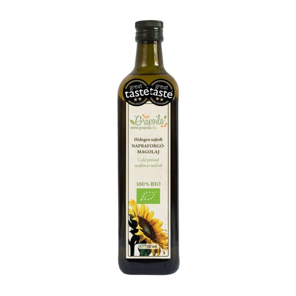 Sunflower Seed Oil ORGANIC 750 ml