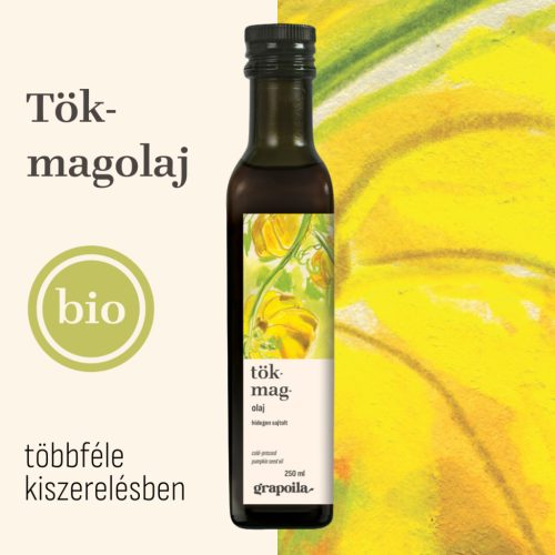 BIO-Kürbiskernöl aus geschälten Kürbiskernen 250 ml