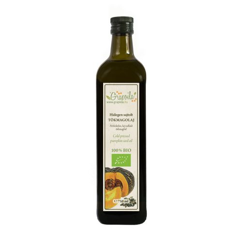 Huile de pépins de courge (pressée sans coque) BIO 750 ml