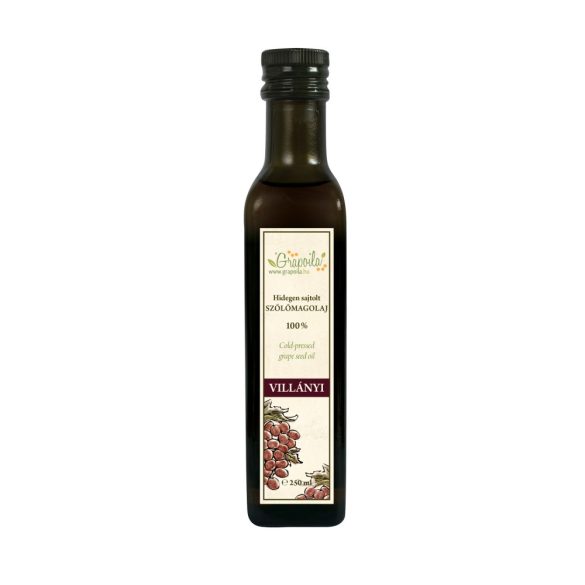 Traubenkernöl gewonnen aus Villányer Trauben 250 ml (derzeit nicht vorrätig)