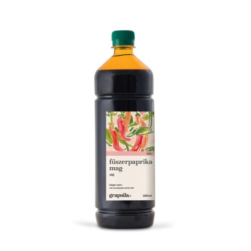 Fűszerpaprikamag-olaj (édes) 1000 ml