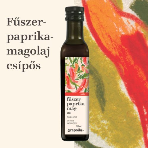 Paprika seed oil 250 ml HOT!