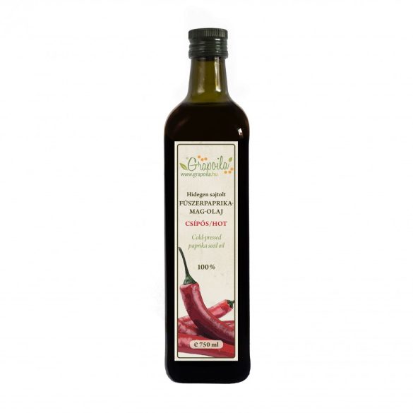 Paprika seed oil 750 ml HOT!