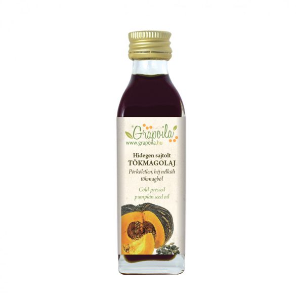 Pumpkin seed oil 40 ml PET from unshelled pumpkin seeds