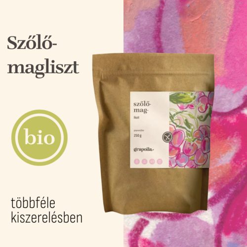 Vörös szőlőmagliszt BIO 250g