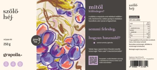 Vörös szárított szőlőhéj 250 g