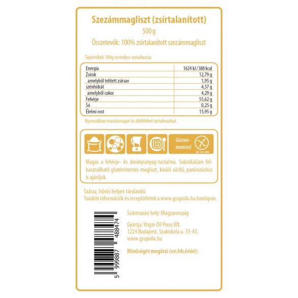 Sesame seed flour 500 g