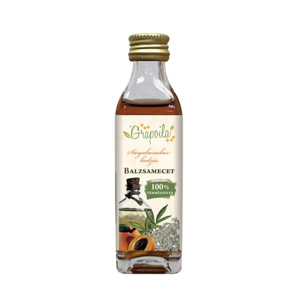 Balsamic vinegar with apricot and elderberry 40 ml