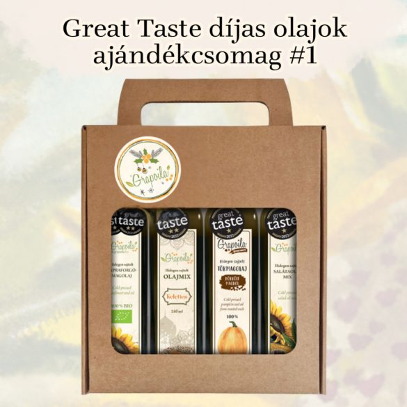 Great Taste díjas olajok ajándékcsomag #1