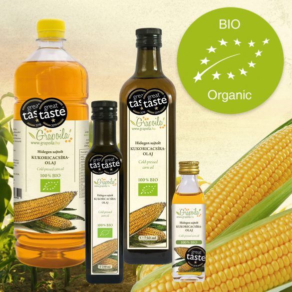 Corn Oil ORGANIC - in different size variants