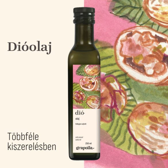 Dióolaj - többféle kiszerelésben