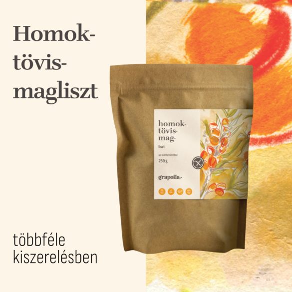 Homoktövismagliszt - többféle kiszerelésben