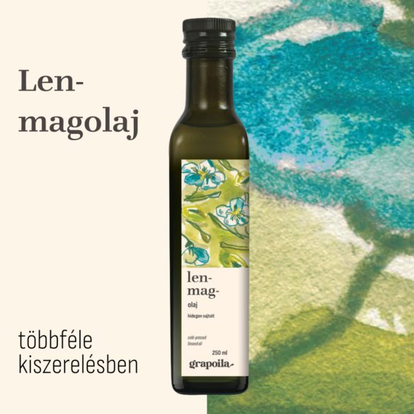 Lenmagolaj - többféle kiszerelésben