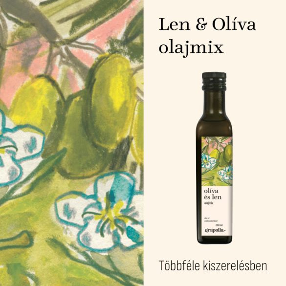 Len & Olíva olajkeverék - többféle kiszerelésben