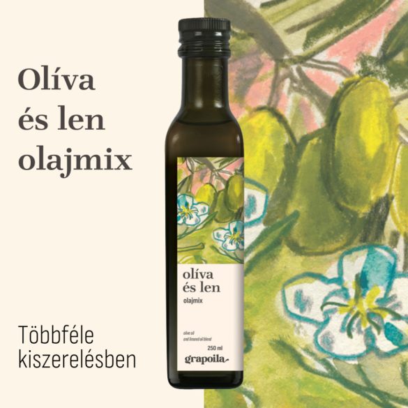 Len & Olíva olajkeverék - többféle kiszerelésben