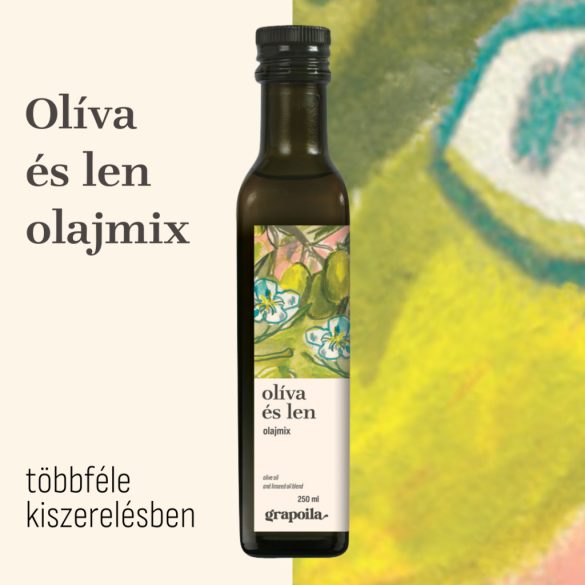 Mélange d'huile de lin et d'olive - en plusieurs emballages