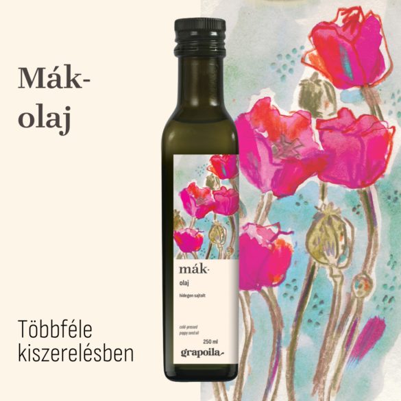 Mákolaj - többféle kiszerelésben