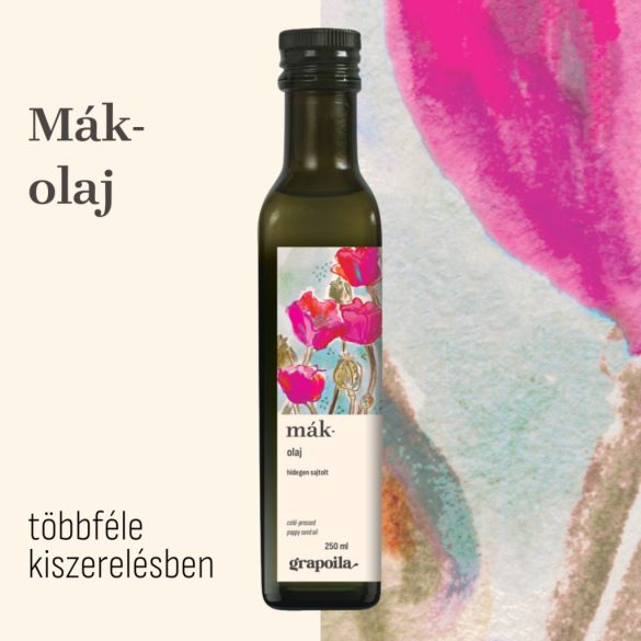 Mákolaj - többféle kiszerelésben