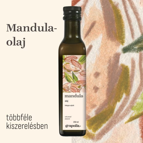 Mandulaolaj - többféle kiszerelésben