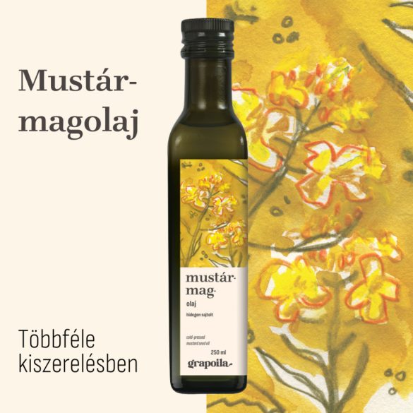 Mustármagolaj - többféle kiszerelésben