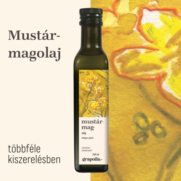 Mustármagolaj - többféle kiszerelésben