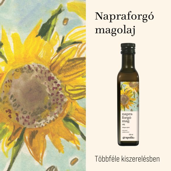 Napraforgómag-olaj - többféle kiszerelésben