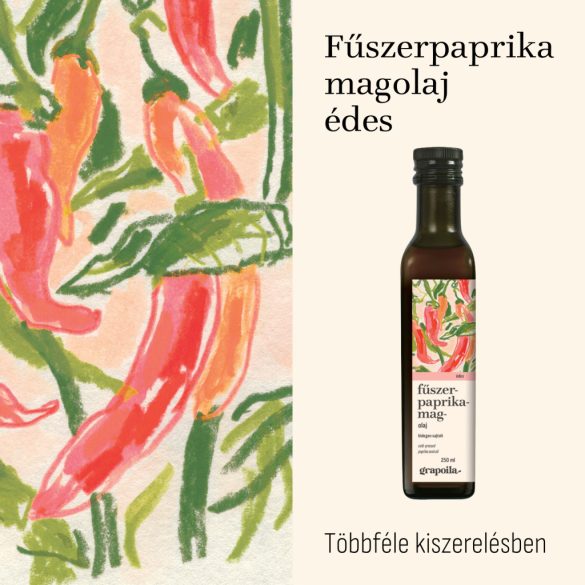 Paprika-kernöl (mild) - verschiedene ausführungen