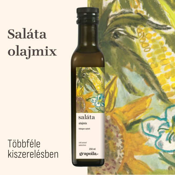 Salátaolaj - többféle kiszerelésben