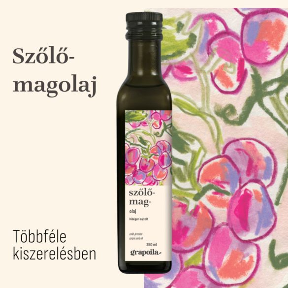 Szőlőmagolaj - többféle kiszerelésben