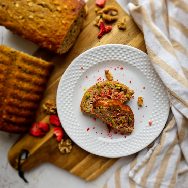 Gluténmentes banán loaf